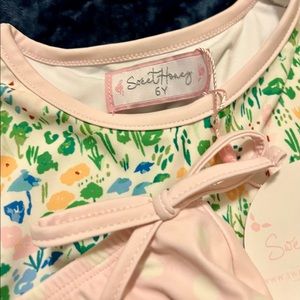 SweetHoney Two Piece NWT Sz 6Y Swimsuit